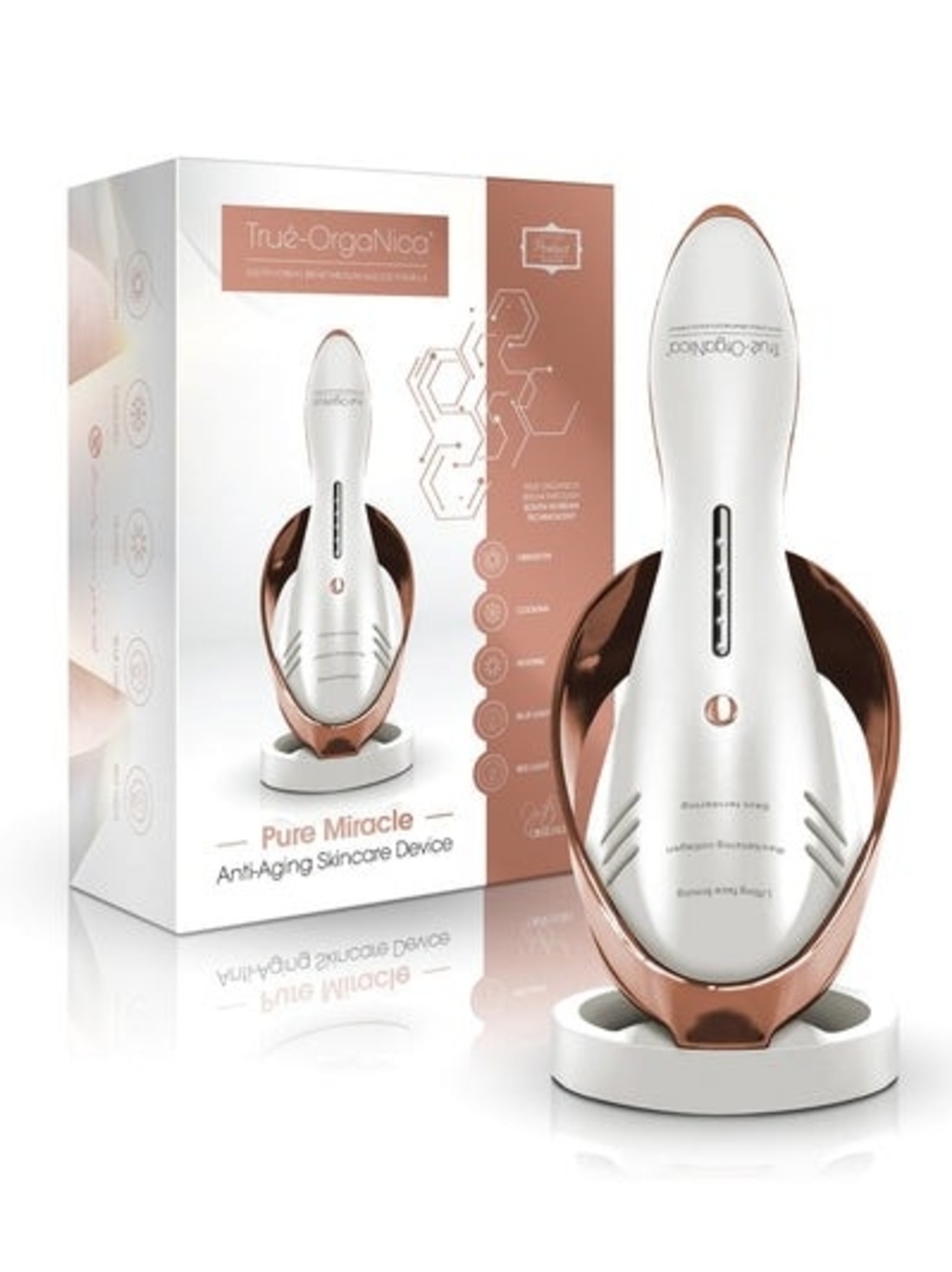 Miracle Rose Gold and White Anti-Aging Skincare Device